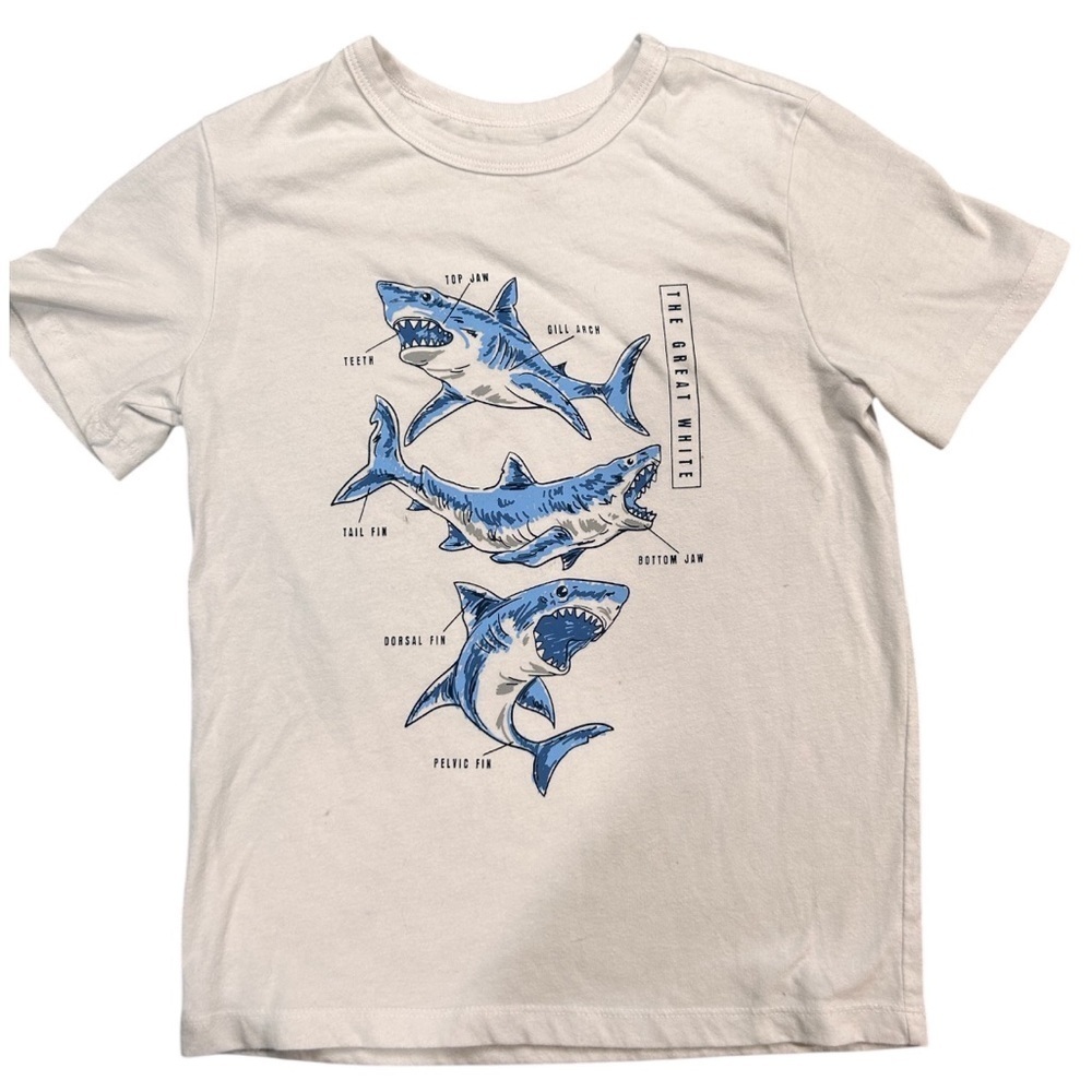 Boys Shark Graphic Tee